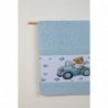 Σετ Βρεφικές Πετσέτες 2 Τεμαχίων Dimcol Cute Driver 58 Σιέλ 30x50 και 70x140