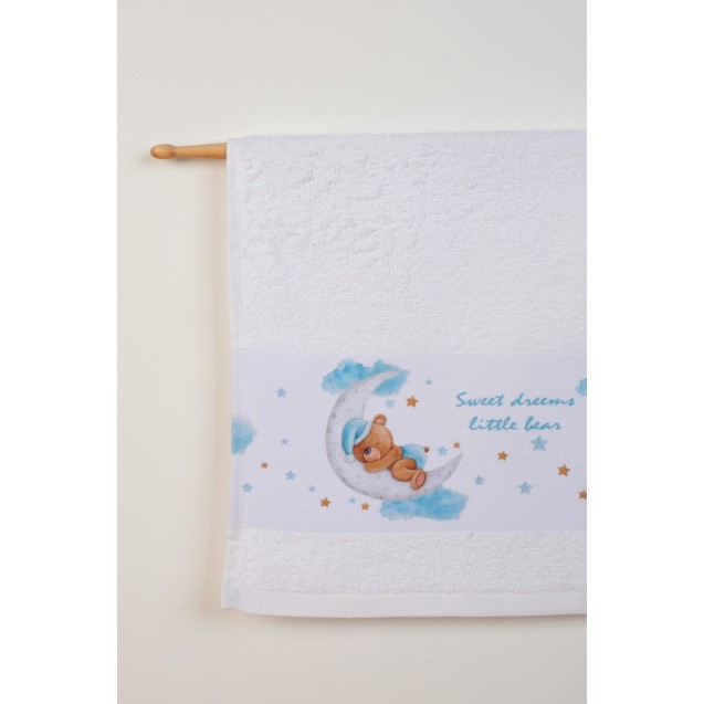 Σετ Βρεφικές Πετσέτες 2 Τεμαχίων Dimcol Sweet...
