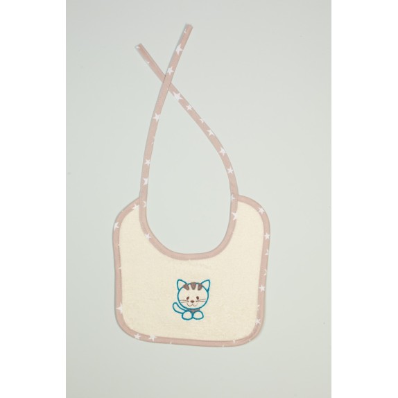 Σαλιάρα Dimcol Kitty 138 Εκρού 25x25