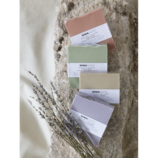 Σαπούνι Αργίλου Nima Kaolin White Honey 125gr