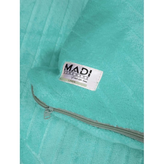 Παπλωματοθήκη Fleece Μονή Madi Crisp Mint 160x220