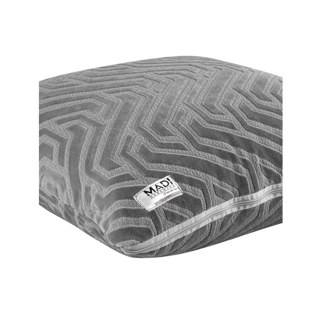 Μαξιλαροθήκη Διακόσμησης Madi Slange Grey 50x50