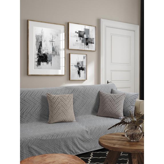 Ριχτάρι Διθέσιου Madi Slange Grey 180x250