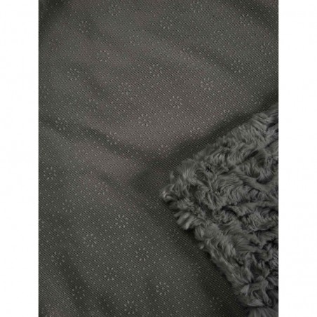 Ριχτάρι Γούνινο Πολυθρόνας Madi Soggy Grey 180x180