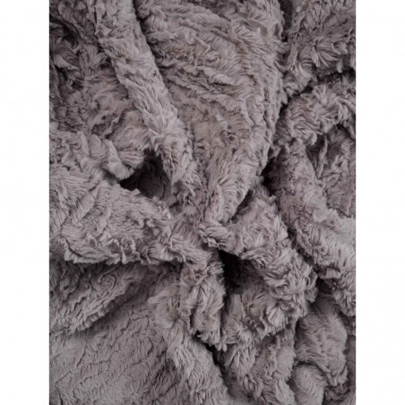 Ριχτάρι Γούνινο Πολυθρόνας Madi Soggy Taupe 180x180