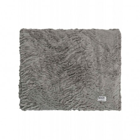 Ριχτάρι Γούνινο Τριθέσιου Madi Soggy Grey 180x300