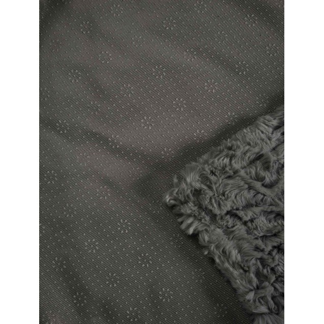 Ριχτάρι Γούνινο Τετραθέσιου Madi Soggy Grey...