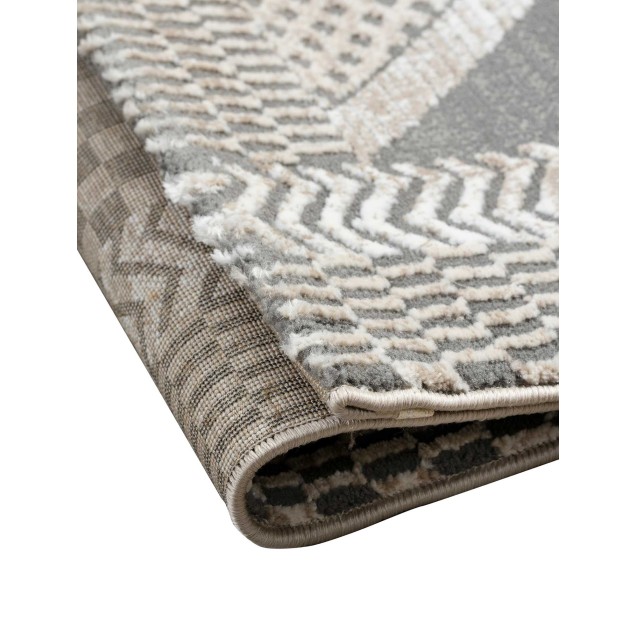 Χαλί Madi Lozenge Grey 165x230