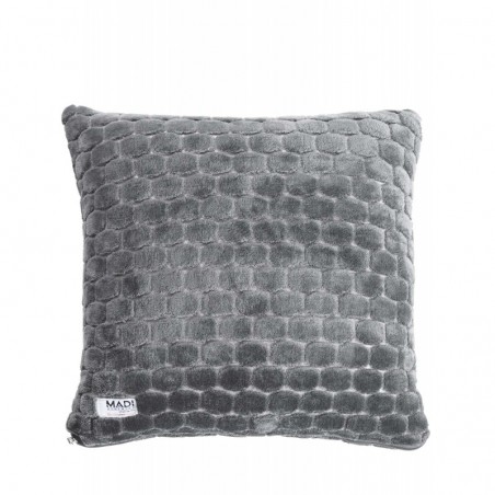Μαξιλαροθήκη Διακόσμησης Madi Entries Grey 45x45
