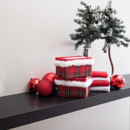 Σετ Κουτί Μπάνιου με 4 Λαβέτες Teoran Box 4010