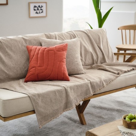 Μαξιλαροθήκη Διακόσμησης Gofis Home Forest Chili Orange 103/12 43x43