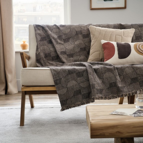 Ριχτάρι Τριθέσιου Gofis Home Lagertha Beige 317/06 180x310