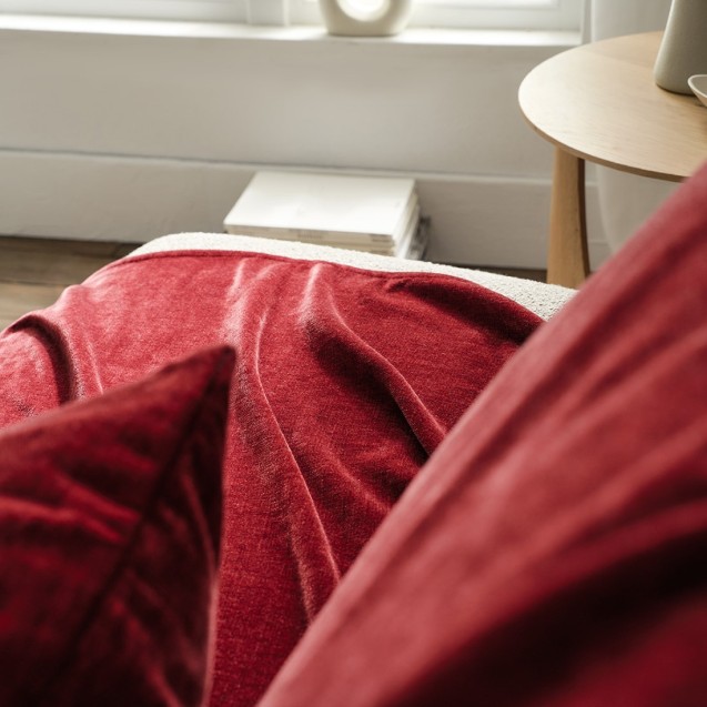 Ριχτάρι Τριθέσιου Gofis Home Luna Red Velvet...