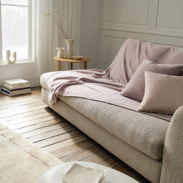 Ριχτάρι Τετραθέσιου Gofis Home Luna Grey Mauve...