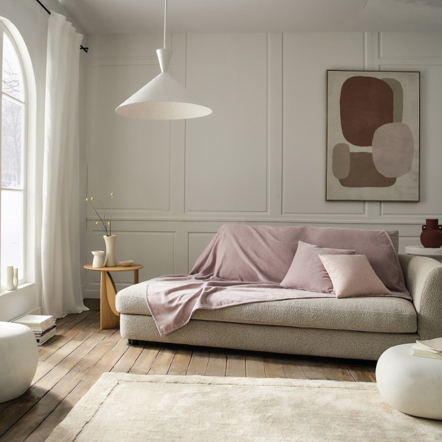 Ριχτάρι Τετραθέσιου Gofis Home Luna Grey Mauve...