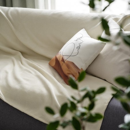 Ριχτάρι Διθέσιου Gofis Home Nimbus Moon Ecru 447/16 180x250