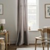 Κουρτίνα με Τρουκς Gofis Home Isolde Elephant Grey 460/15 140x280