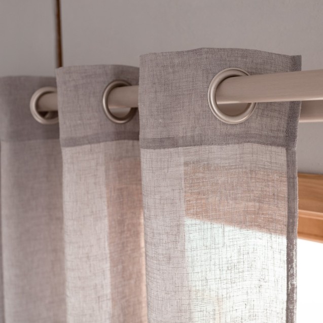 Κουρτίνα Με Τρουκς Gofis Home Combe Shadow Grey...