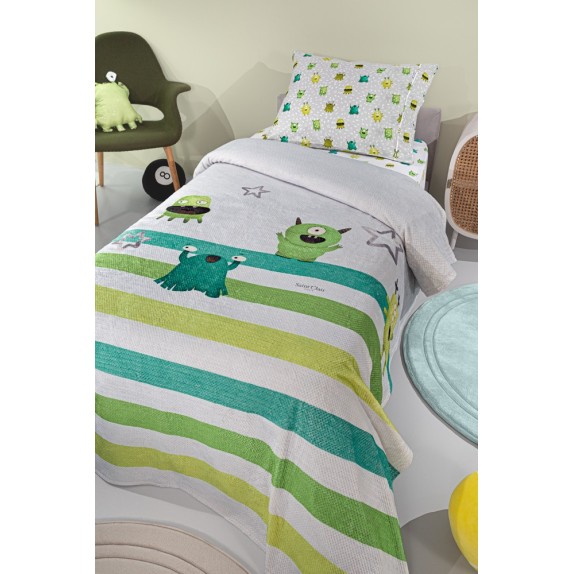 Παιδική Κουβέρτα Fleece Μονή Saint Clair Ultrasoft...