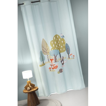 Παιδική Κουρτίνα Saint Clair Soft-Touch Timber Mint 160x240