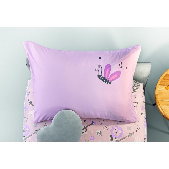 Παιδική Μαξιλαροθήκη Διακόσμησης Saint Clair Jazz Lilac...