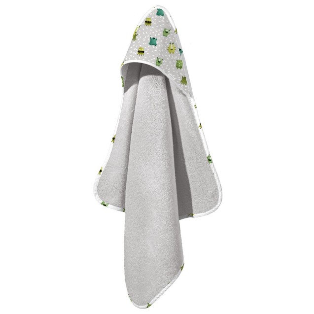 Βρεφική Κάπα Saint Clair Monsters Lime 75x75