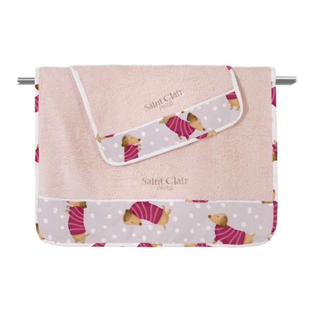 Σετ Βρεφικές Πετσέτες 2 Τεμαχίων Saint Clair...