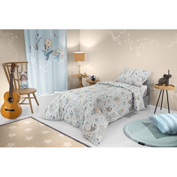 Σετ Παιδική Παπλωματοθήκη Μονή 2 Τεμαχίων Saint Clair...