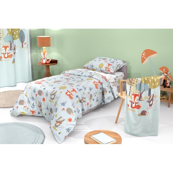 Σετ Παιδική Παπλωματοθήκη Μονή 2 Τεμαχίων Saint Clair...