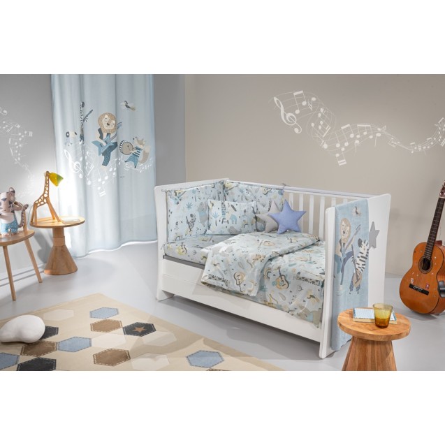 Σετ Σεντόνια Κούνιας 3 Τεμαχίων Saint Clair...