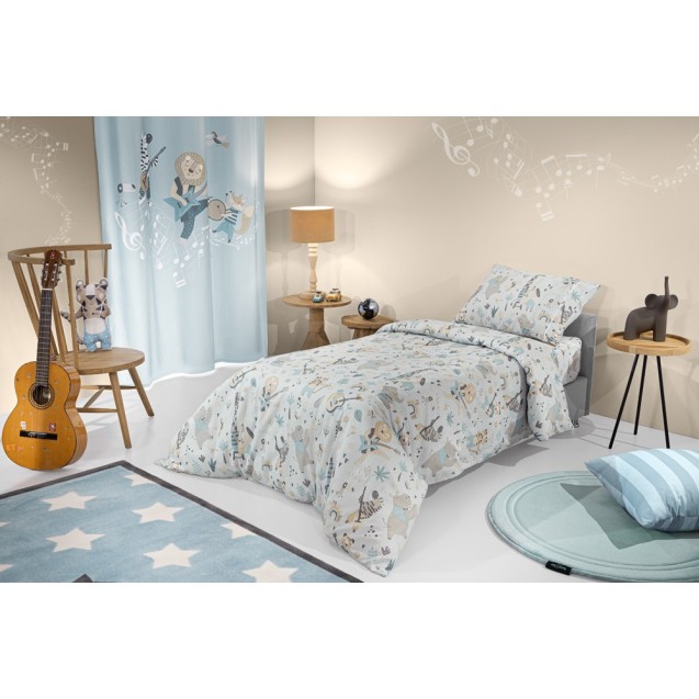 Σετ Παιδικά Σεντόνια Μονά με Λάστιχο 3 Τεμαχίων...