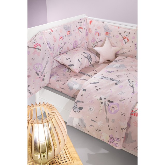 Σετ Κούνιας 3 Τεμαχίων Saint Clair Jazz Lilac