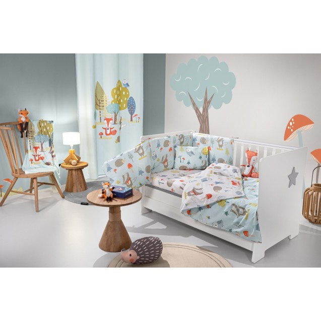 Σετ Κούνιας 3 Τεμαχίων Saint Clair Timber Mint