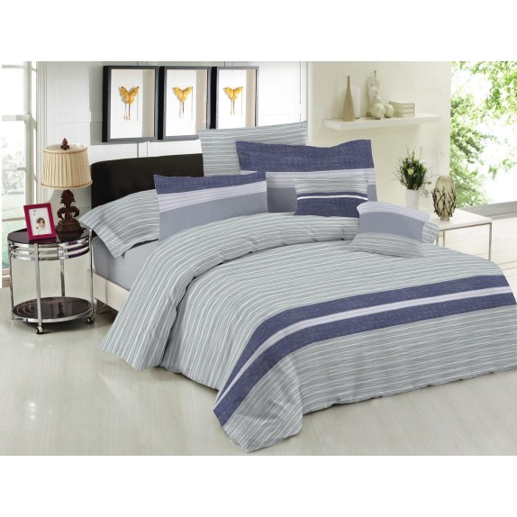 Σετ Πάπλωμα Μονό 2 Τεμαχίων Le Blanc Brooklyn Ice 160x240