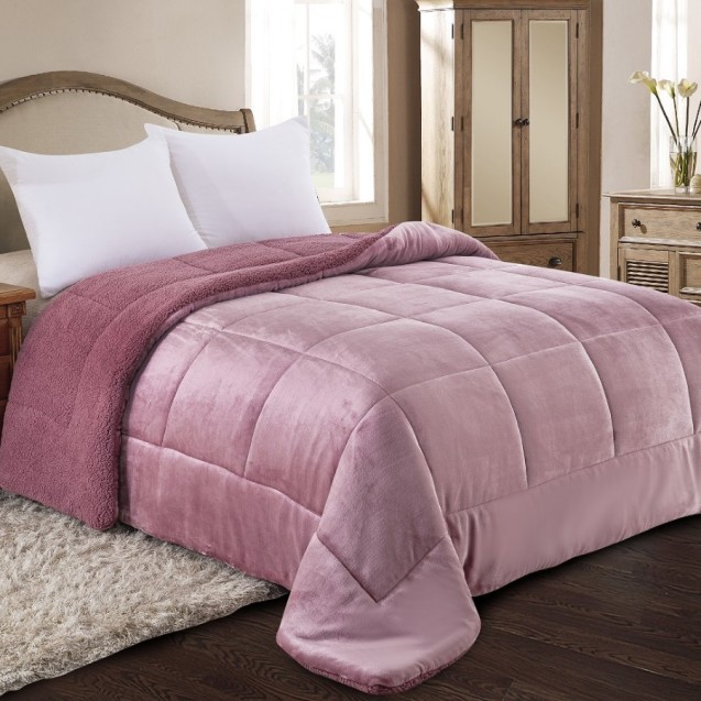 Κουβερτοπάπλωμα Μονό με Sherpa Adam Home 805...