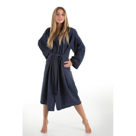 Μπουρνούζι Supreme Marine X - Large & Πουγκί Καλυντικών