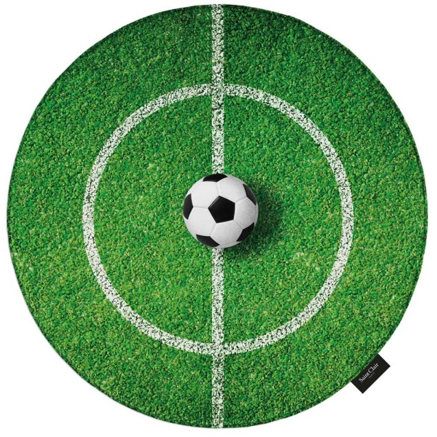 Στρογγυλό Χαλί Softy Striker 100cm