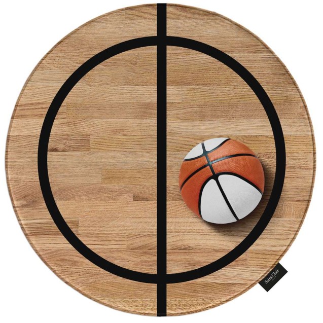 Στρογγυλό Χαλί Softy Hoop 100cm