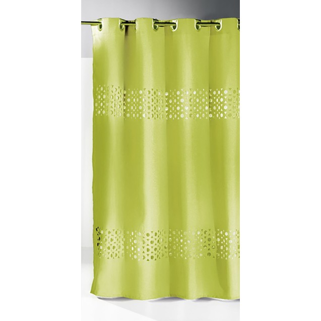 Κουρτίνα Μπάνιου Double lime 180x180