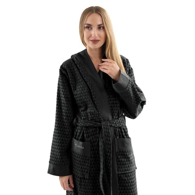 Μπουρνούζι Tokyo Black Large