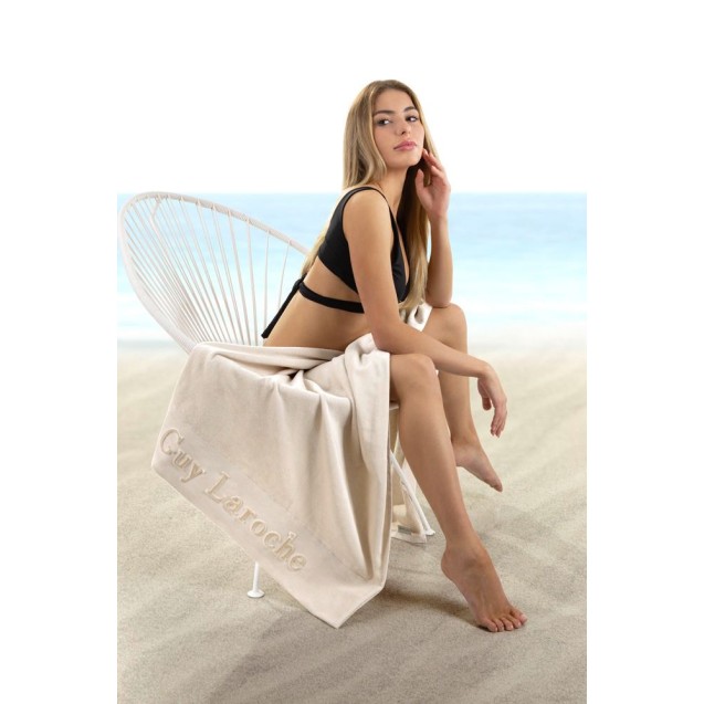 Πετσέτα Θαλάσσης Guy Laroche Varadero Sand 80x170