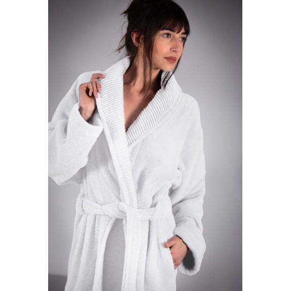 Μπουρνούζι DELUXE SPA White L