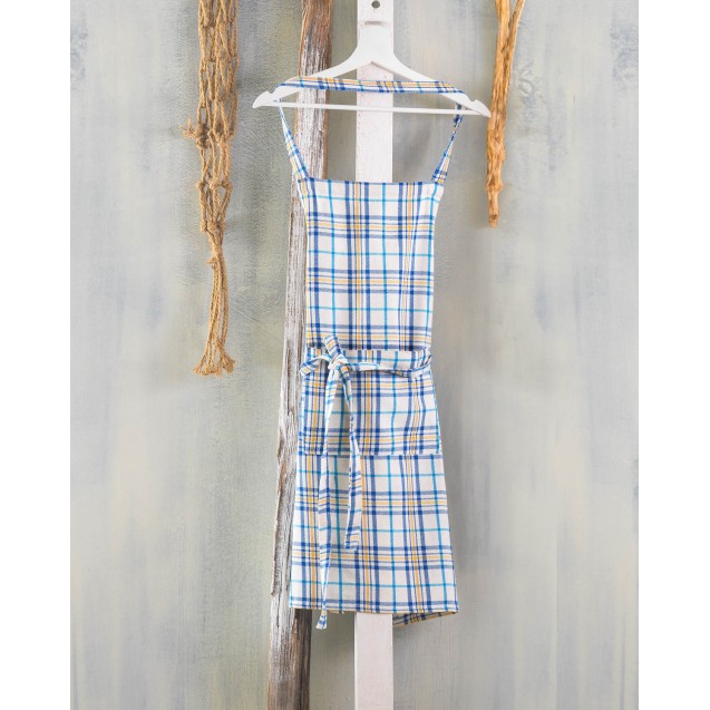 Ποδιά Κουζίνας Rythmos  Provence Μπλε