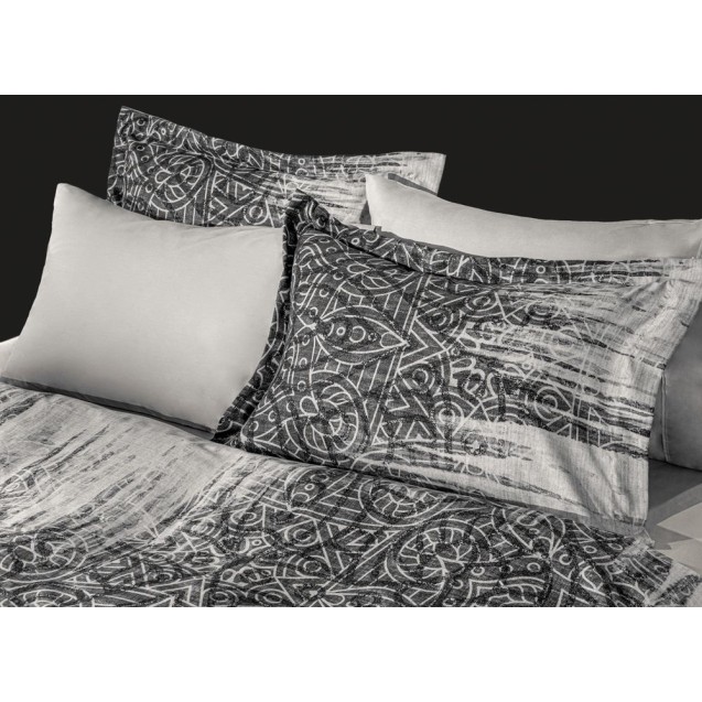 Διακοσμητικές Μαξιλαροθήκες Vivendi Charcoal 50x70