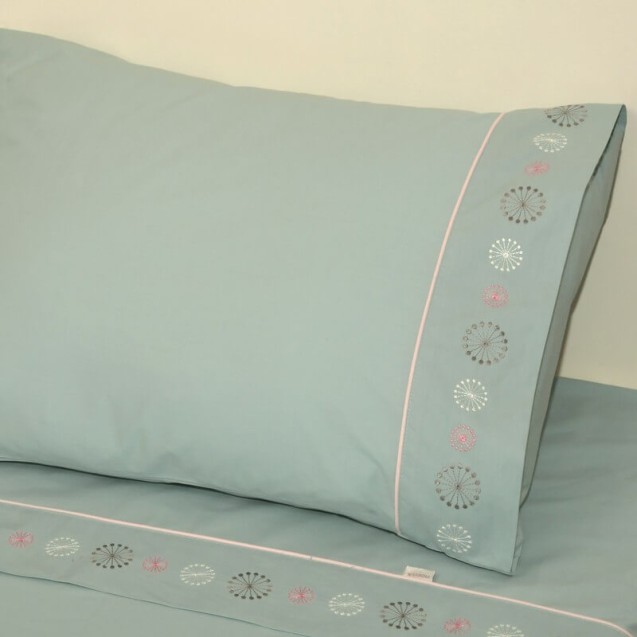 Σετ Σεντόνια Υπέρδιπλα Morven Star 1509 (Πετρολ)