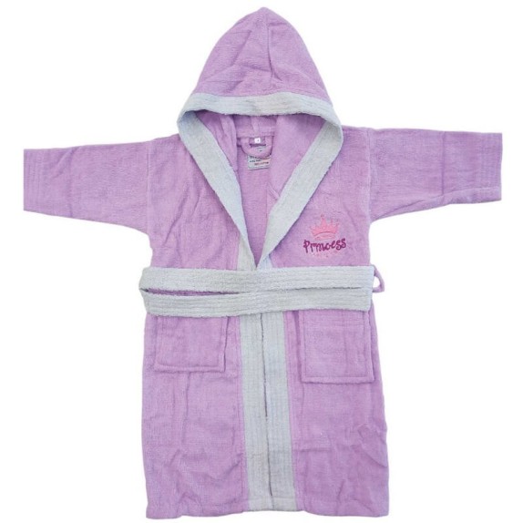 Παιδικο Μπουρνουζι Morven Princess 1504 (Ροζ)