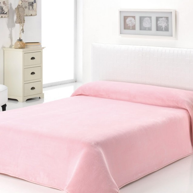 Κουβέρτα Βελουτέ Υπέρδιπλη Morven Dolcce B93 (Ροζ)