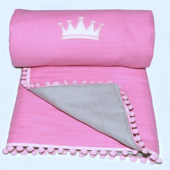 Βρεφικό ΚουβερλίMorven Lolly 1904 (Ροζ)