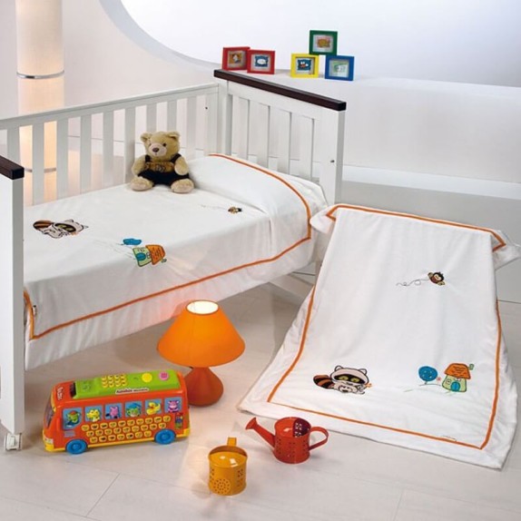 Κουβέρτα Fleece Κούνιας Morven Taita 565 (Εκρου)