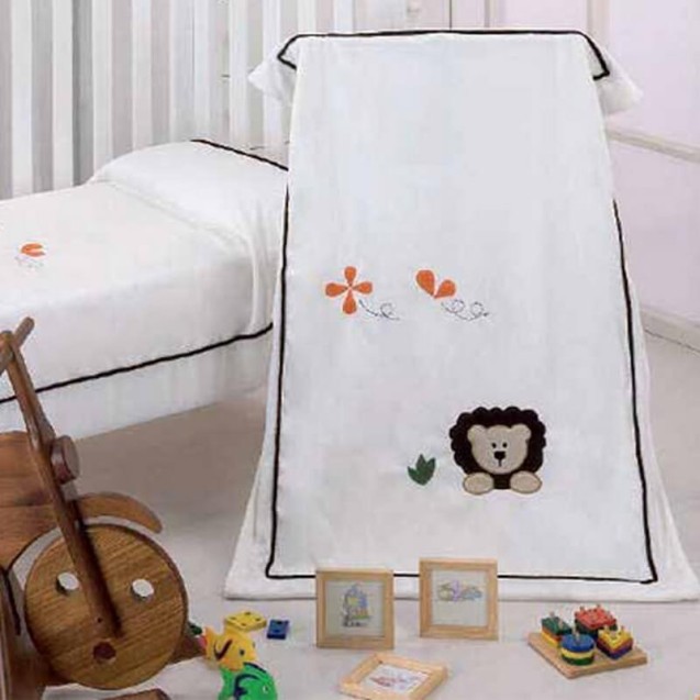 Κουβέρτα Fleece Κούνιας Morven Taita 103 (Εκρου)